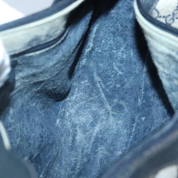 GUCCI GG Supreme Sherry Line Shoulder Bag PVC Navy Red 41 02 008 Auth BD467 - Picture 12 of 16